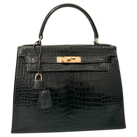 prezzo borsa hermes coccodrillo|Borse Hermès in Coccodrillo Nero .